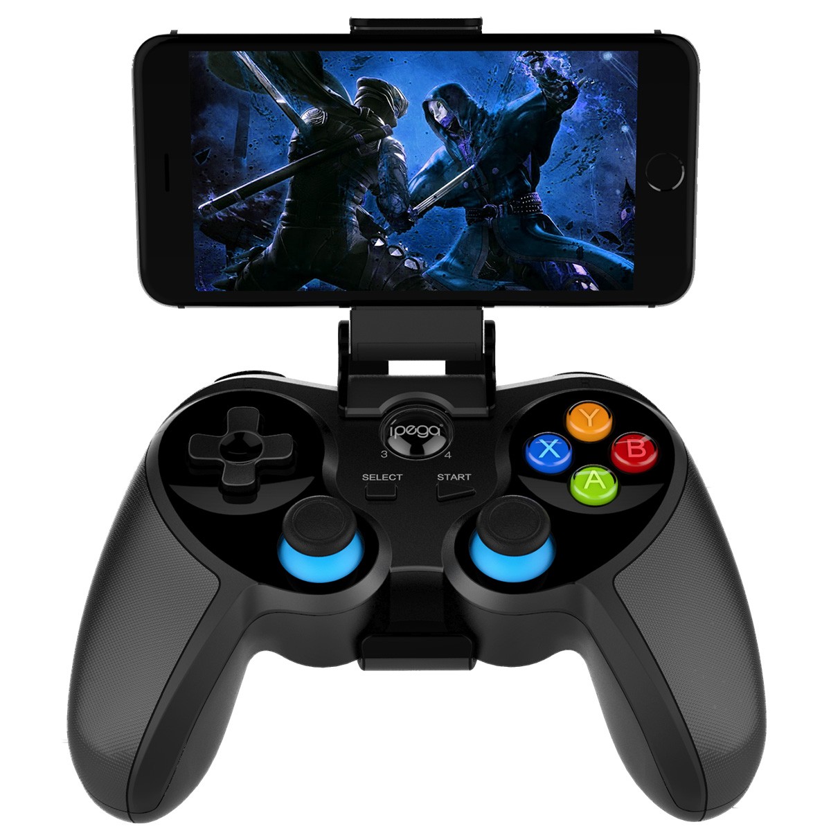 Gamepad Bluetooth reglabil 5.5 inch, iOS, Android, PC, PUBG, functie simulator, iPega - imagine 13